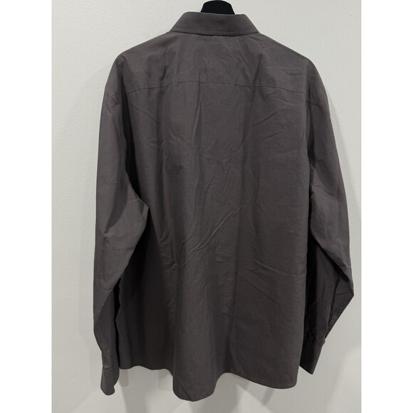 UNTUCKIT Sangiovese Shirt Mens 2XL Gray Wrinkle Free Button Down Long Sleeve - Picture 5 of 7